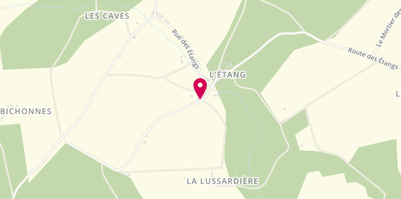 Plan de FATIN Bruno, 5 Route Lussardiere, 37130 Langeais