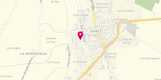 Plan de Botte Agencement, 3 Rue de la Font Sainte-Eugénie, 58210 Varzy