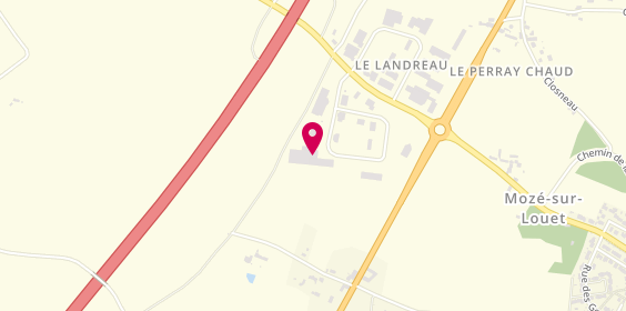 Plan de Athex Solutions Pour l'Agencement, Zone Artisanale Du
Le Bocage, 49610 Mozé-sur-Louet