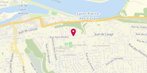 Plan de DA Silva MACHADO Fernando, 74 Rue Saint Michel, 37550 Saint-Avertin
