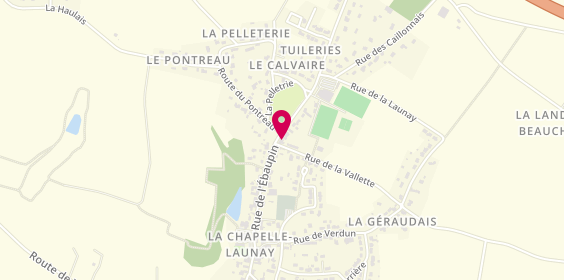 Plan de Antoine Briand Menuiserie, 26 Rue de l'Ebaupin, 44260 La Chapelle-Launay