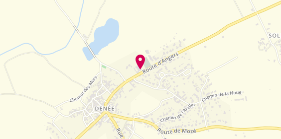 Plan de Atelier Boutin-Poireau, 3 Route d'Angers, 49190 Denée