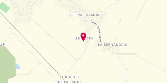Plan de GUINE Laurent, 6 le Dutin, 44160 Pontchâteau