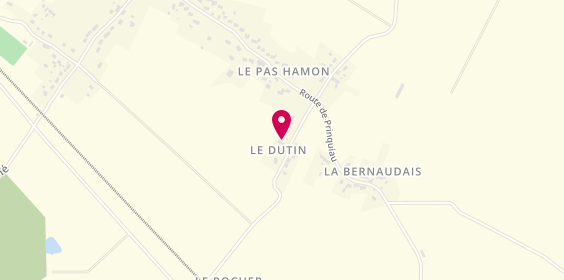 Plan de Laurent Guiné, 6 le Dutin, 44160 Pontchâteau