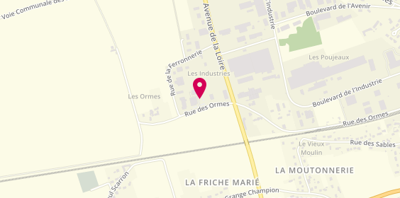 Plan de Les Ormes Renovation, 66 Rue des Ormes, 37530 Nazelles-Négron