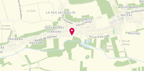 Plan de Atelier Lechable, 78 Route de Vernou, 37210 Noizay