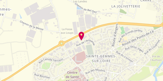 Plan de Am2T, 11 Rue de l'Artisanat, 49130 Sainte-Gemmes-sur-Loire
