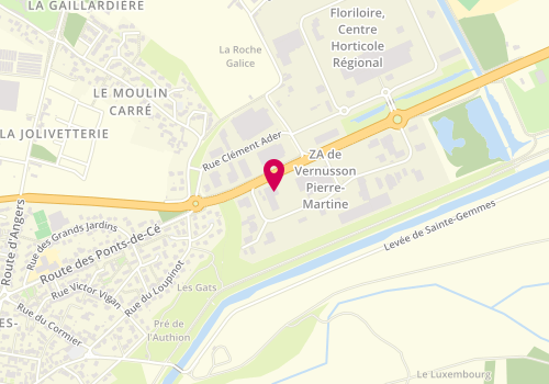 Plan de Coulon Menuiserie, 22 Bis Rue Joseph Cugnot, 49130 Sainte-Gemmes-sur-Loire
