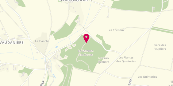 Plan de Ad Fermetures, 2 Route Departementale 129 Zone Artisanale de Chatenay, 37210 Rochecorbon