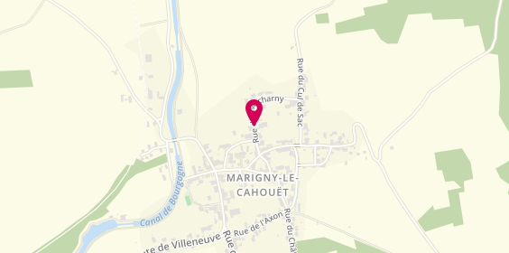 Plan de JARDON Fabrice, Rue de Villecharny, 21150 Marigny-le-Cahouët