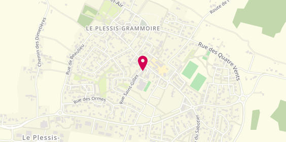 Plan de Daiku, 2 square des Charmes, 49124 Le Plessis-Grammoire