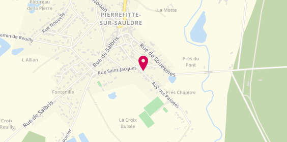 Plan de EPC de Sologne, 2 Rue Passées, 41300 Pierrefitte-sur-Sauldre