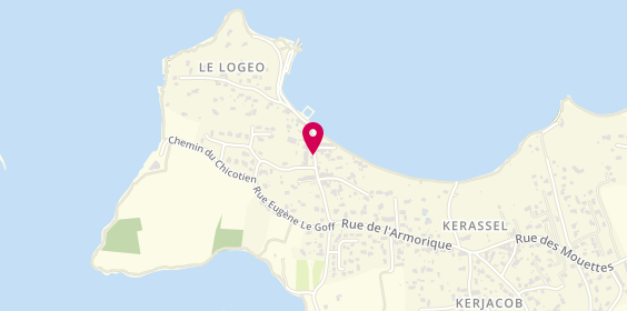 Plan de Jean-Pierre Camerlynck, 41 Rue Port du Logeo, 56370 Sarzeau