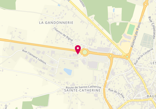 Plan de Vbm Global, Zone Industrielle 
Route d'Angers
Sainte Catherine, 49150 Baugé En Anjou, France