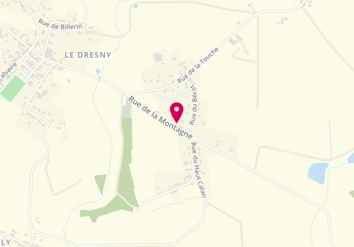 Plan de Hcl Menuiserie, La Rondelle le Dresny, 44630 Le Dresny