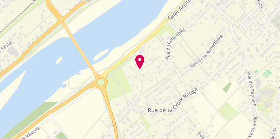 Plan de SAUSSEREAU Philippe, 16 Rue de Bas Rivière, 41000 Blois