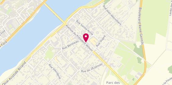 Plan de Ateliers LongPan, 36 avenue du Président Wilson, 41000 Blois