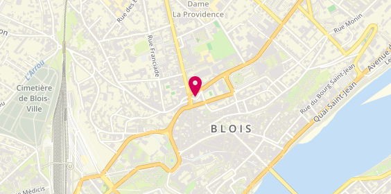 Plan de Roulet, 2 Rue Claude Robin, 41000 Blois
