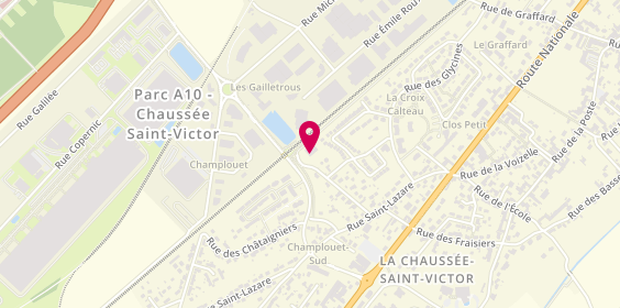 Plan de Crosnier Fils, Rue du Château d'Eau, 41260 La Chaussée-Saint-Victor