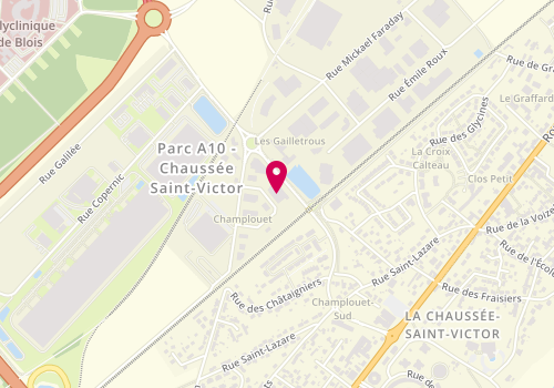 Plan de Rodriguez Platrerie, 4 Rue Pierre et Marie Curie, 41260 La Chaussée-Saint-Victor