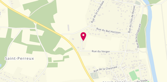 Plan de C. S. B Charpente Structure Bois, Zone Artisanale le Verger, 56350 Saint-Perreux