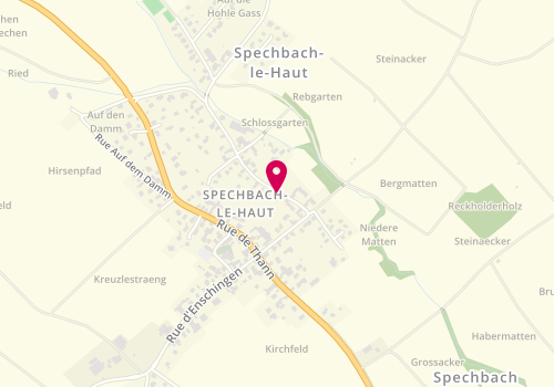 Plan de Top-Ferm, Spechbach le Haut 25 Rue Galfingue, 68720 Spechbach