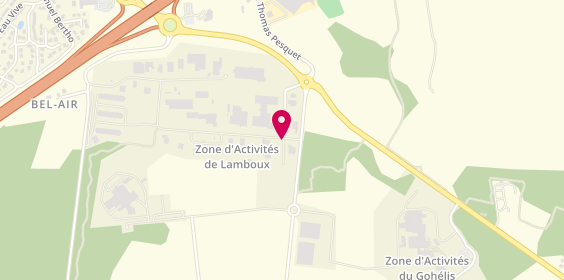 Plan de Amc-G, Zone Artisanale du Lamboux 12 Rue Joseph le Brix, 56250 Elven