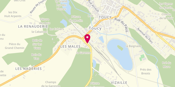 Plan de Alu Gutader, Route de Fontaines, 89130 Toucy