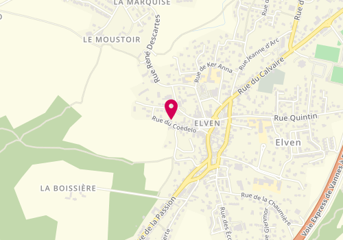 Plan de Lamourec, 1 Rue des Bruyeres, 56250 Elven