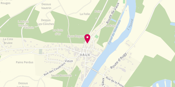 Plan de Parquets Hooghe, 5 Rue de Poiry, 89290 Vaux