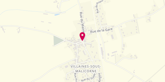 Plan de Agencement Menuiserie Sarthoise, Route de Bousse, 72270 Villaines-sous-Malicorne