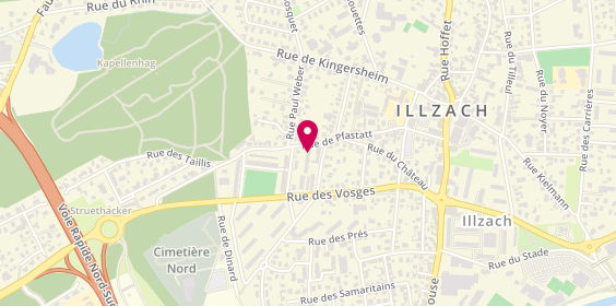 Plan de Fmstore68, 10 Rue de Bourtzwiller, 68110 Illzach