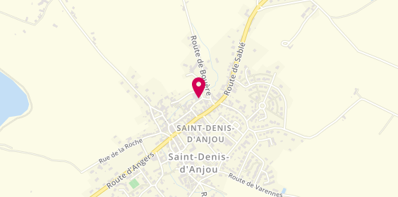 Plan de Etablissements Chehere, Rue des Jardins, 53290 Saint-Denis-d'Anjou