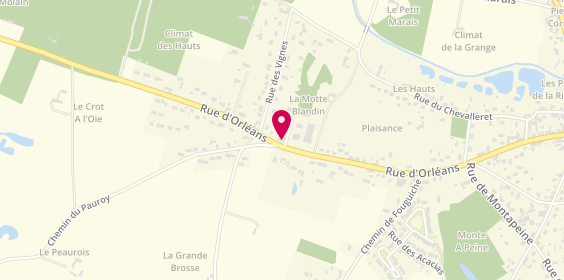Plan de B.dumoulin, 100 Rue d'Orléans, 45510 Tigy