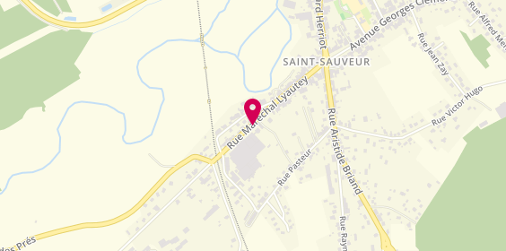 Plan de F. V. Industries, 44 Rue Maréchal Lyautey, 70300 Saint-Sauveur