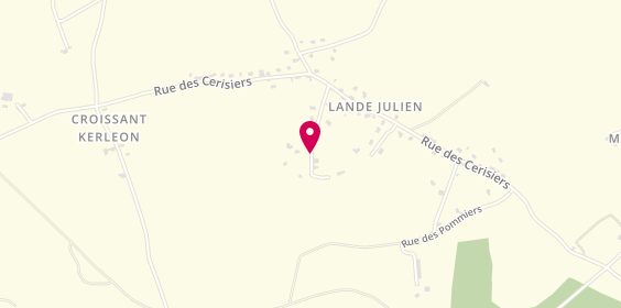 Plan de LAVOLEE Bertrand, Lande Julien 8 Impasse Figuiers, 29340 Riec-sur-Belon