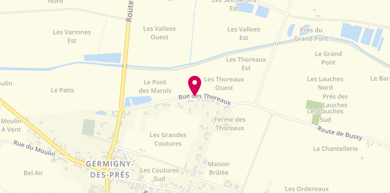 Plan de VUILLEMOT Alexandre, 36 Thoreaux, 45110 Germigny-des-Prés