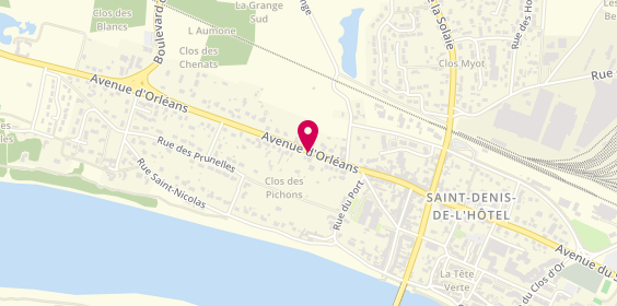 Plan de Allure Habitat, 57 Avenue d'Orleans, 45550 Saint-Denis-de-l'Hôtel