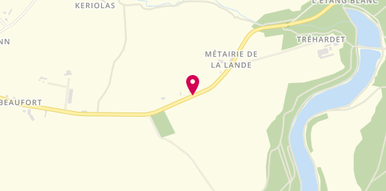 Plan de Bma Créations, La Métairie, 56500 Bignan