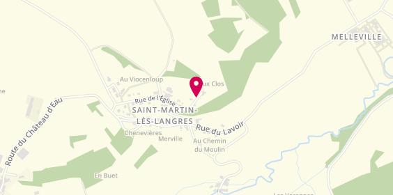 Plan de Plaine Bois, 15 Rue Eglise, 52200 Saint-Martin-lès-Langres