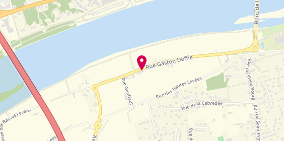 Plan de ALG Fermeture, 5 Rue Gaston Deffie, 45750 Saint-Pryvé-Saint-Mesmin