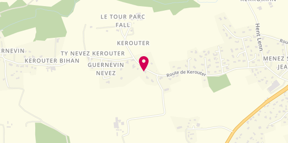 Plan de COLLIOU Eric, 5 Route de Kerouter, 29950 Clohars-Fouesnant