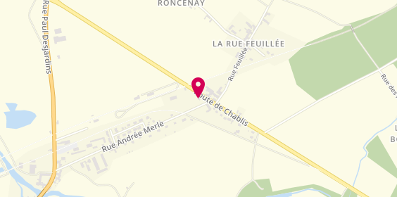 Plan de LM Agencement, 8 Route Chablis, 89230 Pontigny