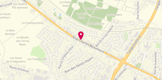 Plan de J. Tourne, 224 Rue Charles Beauhaire, 45140 Saint-Jean-de-la-Ruelle
