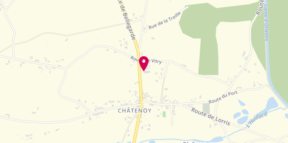 Plan de BURETTE Jean-Luc, 12 Route de Bellegarde, 45260 Châtenoy