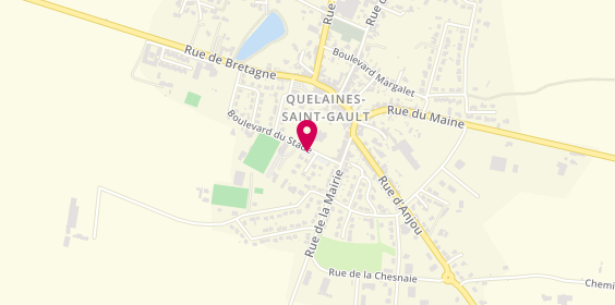 Plan de GRANGER Pierre-Gilles, 42 Rue d'Anjou Lotissement Artisanal la Chesnaie, 53360 Quelaines-Saint-Gault