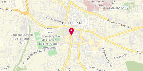 Plan de Plein Jour, 17 Rue Général Dubreton, 56800 Ploërmel
