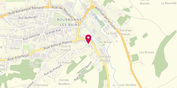 Plan de PETIT Christophe, 1 Rue du Prieure, 52400 Bourbonne-les-Bains