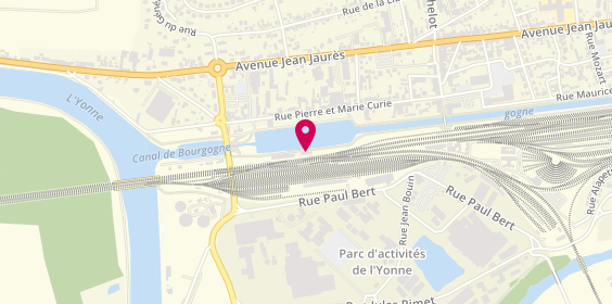 Plan de Menuiserie Proconcept, Rue du Port du Canal, 89400 Migennes