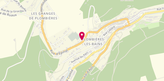Plan de Menuiserie Bonnard, 11 Rue d'Epinal, 88370 Plombières-les-Bains